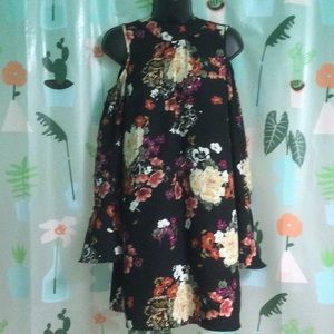 Juniors Long Sleeve Dress